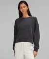 LULULEMON SOFTSTREME PERFECTLY OVERSIZED CROPPED CREW