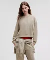 Lululemon Softstreme Perfectly Oversized Cropped Crew