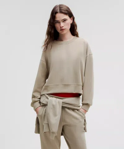 Lululemon Softstreme Perfectly Oversized Cropped Crew