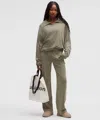 Lululemon Softstreme Pintuck Mid-rise Pant In Green