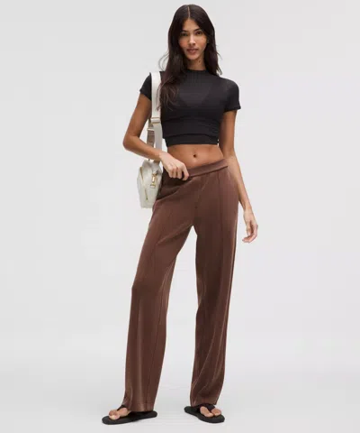 Lululemon Softstreme Pintuck Mid-rise Pants Regular