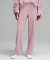 Lululemon Softstreme Pintuck Mid-rise Pants Regular In Pink