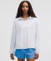 Lululemon Softstreme Pique Oversized Long-sleeve Polo Shirt