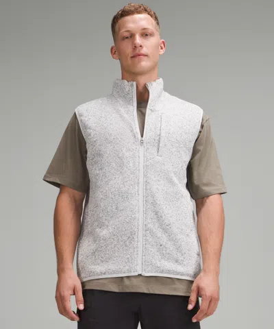 Lululemon Sojourn Knit Vest In White/white