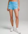 Lululemon Speed Up High-rise Lined Short 2.5" In Blue