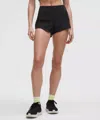 Lululemon Speed Up High-rise Mesh Vent Shorts 2.5" Lace Trim
