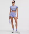 Lululemon Speed Up High-rise Short 2.5" In Blue