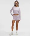 Lululemon Speed Up High-rise Short 2.5" In Purple