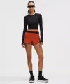 Lululemon Speed Up High-rise Short 2.5" In Red