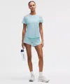 Lululemon Speed Up High-rise Short 2.5" In Blue