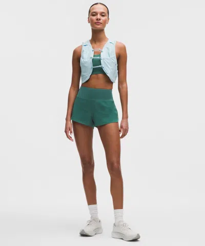Lululemon Speed Up High-rise Short 2.5" In Green
