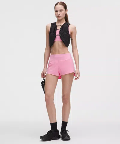 Lululemon Speed Up High-rise Short 2.5" In Pink