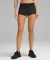 Lululemon Speed Up Low-rise Lined Short 2.5" In Black In Black
