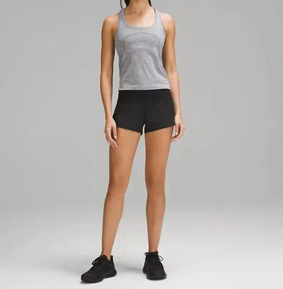 Lululemon Speed Up Low Rise Short In Black