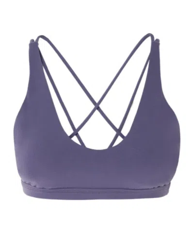Lululemon Sports Bra In Blue
