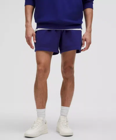 Lululemon Steady State Classic-fit Shorts 5" In Blue