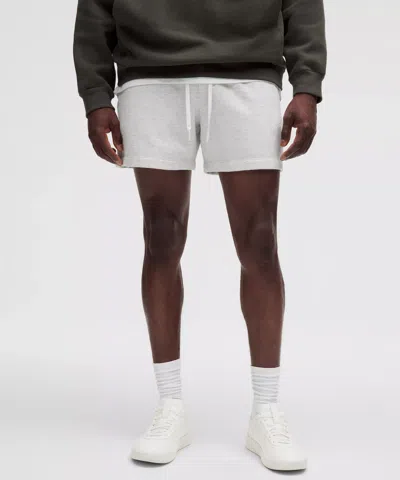Lululemon Steady State Classic-fit Shorts 5" In White