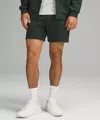 Lululemon Steady State Classic-fit Shorts 5" In Blue