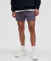Lululemon Steady State Classic-fit Shorts 5" In Purple