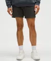 Lululemon Steady State Classic-fit Shorts 5" In Gray