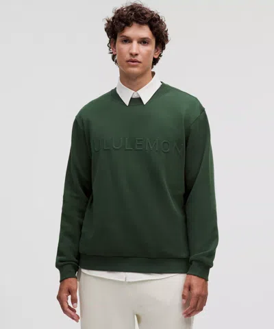 Lululemon Steady State Crew Graphic In Green
