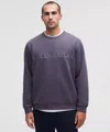 Lululemon Steady State Crew Graphic In Gray