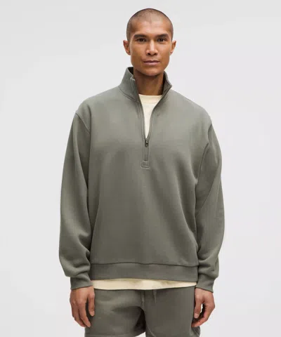 Lululemon Steady State Half Zip In Green