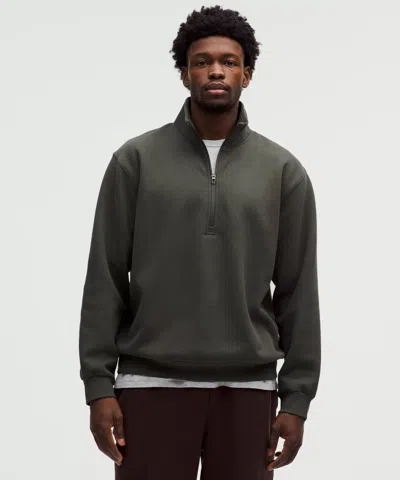 Lululemon Steady State Half Zip In Green