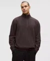 Lululemon Steady State Half Zip In Brown
