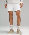 Lululemon Steady State Relaxed-fit Short 5" In White