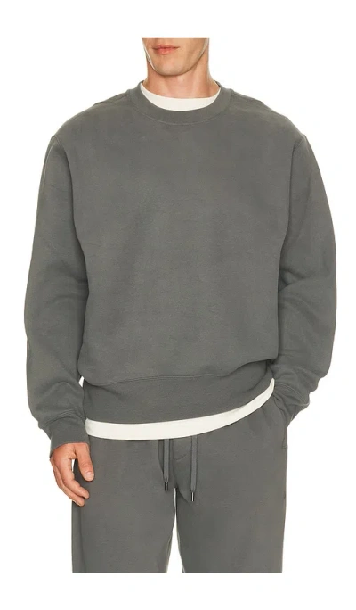 Lululemon Steady State Superloft Crew Sweater In Gray