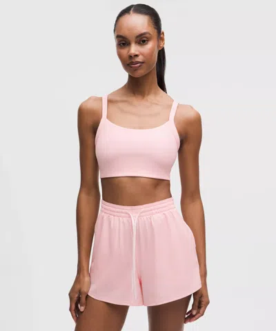 Lululemon Straight-strap Sports Bra In Pink