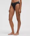 Lululemon Stretch Cotton Ribbed Logo Super-high-rise Bikini Underwear
