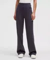 Lululemon Stretch Knit Straight-leg Pull-on Pants In Black