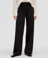 Lululemon Stretch Knit Straight-leg Pull-on Pants In Black