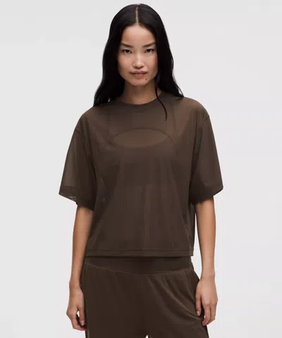 Lululemon Stretch Mesh Relaxed-fit T-shirt