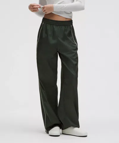 Lululemon Stretch Satin Nylon Mid-rise Pants In Neutral
