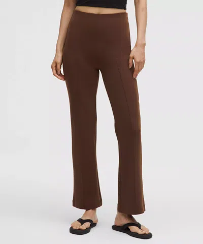 Lululemon Stretch Spacer High-rise Pants In Brown
