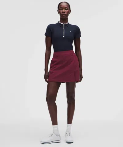 Lululemon Stretch Twill Front Pleat Golf Skirt