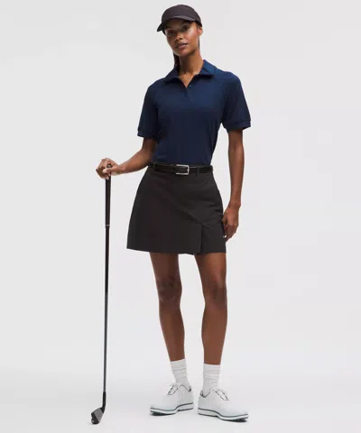 Lululemon Stretch Twill Front Pleat Golf Skirt In Multi