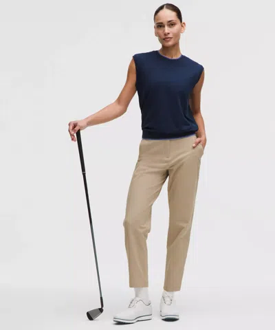 Lululemon Stretch Twill Golf Pant Regular In Nude