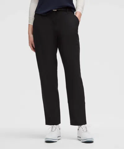 Lululemon Stretch Twill Golf Pants Regular In Black