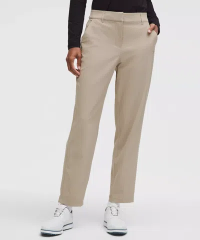 Lululemon Stretch Twill Golf Pants Regular In Brown