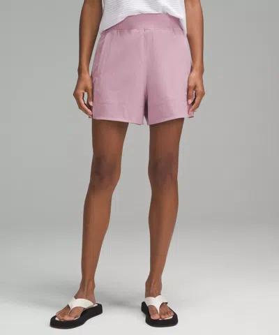 Lululemon Stretch Woven Relaxed-fit High-rise Shorts 4"