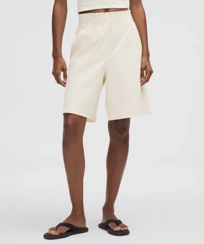 Lululemon Stretch Woven Ruffle-waist High-rise Shorts 9"