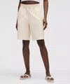 Lululemon Stretch Woven Ruffle-waist High-rise Shorts 9"