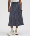 Lululemon Stretch Woven Ruffle-waist Midi Skirt