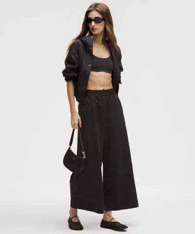 Lululemon Stretch Woven Ruffle-waist Wide-leg Cropped Pants
