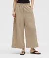 Lululemon Stretch Woven Ruffle-waist Wide-leg Cropped Pants