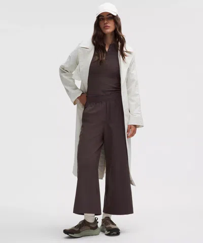Lululemon Stretch Woven Ruffle-waist Wide-leg Cropped Pant